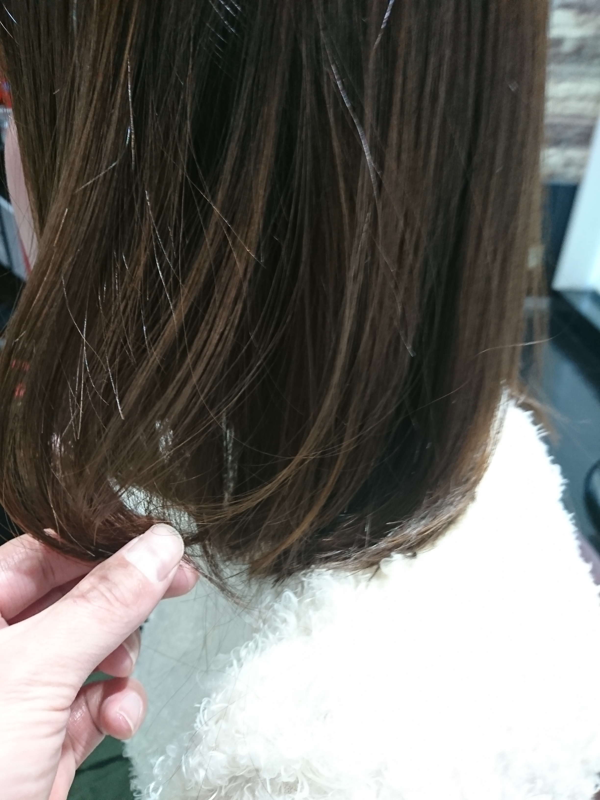 ブラウン系ヘアカラーもオススメです