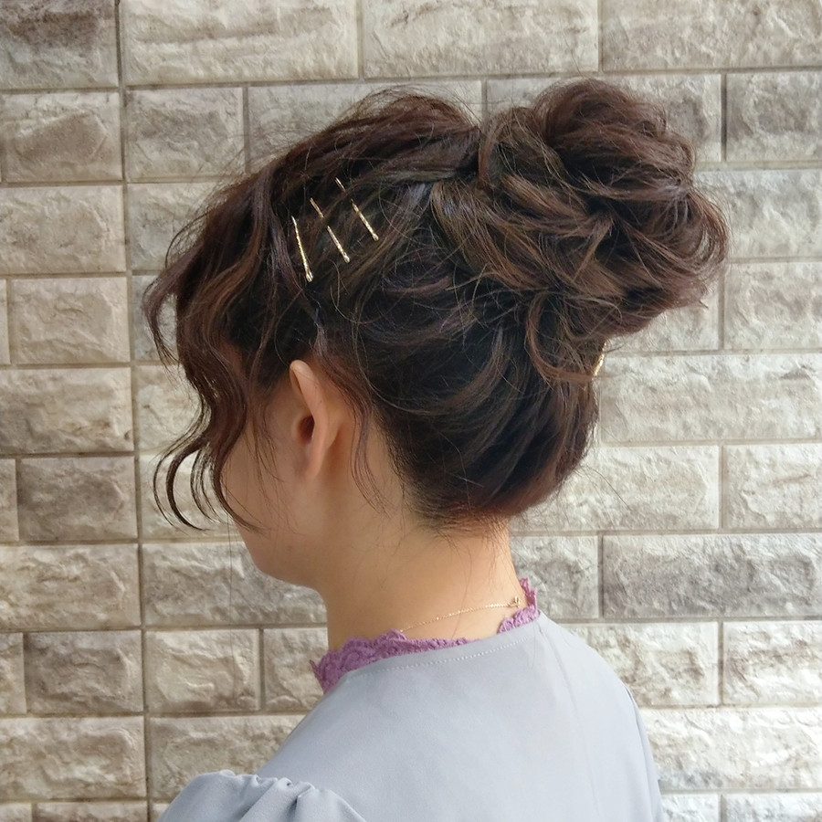お呼ばれヘアセット