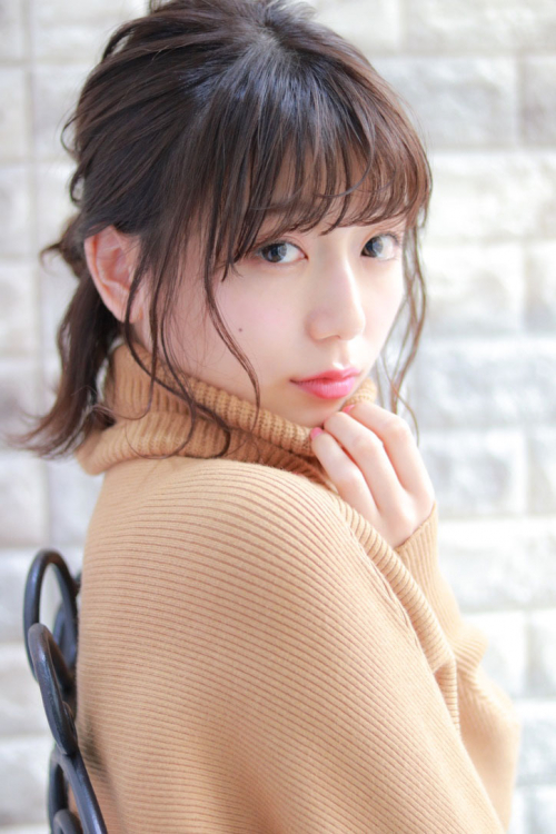 冬の流行りの前髪