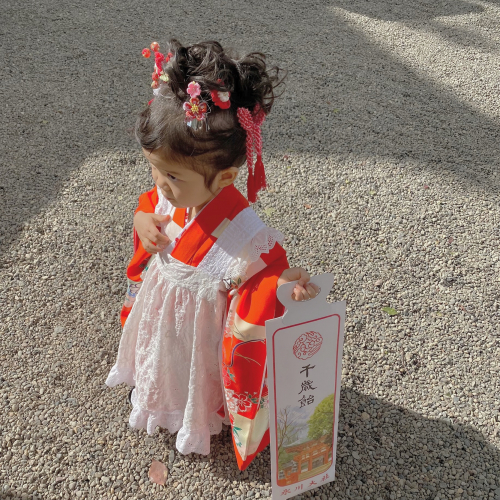 七五三ヘア